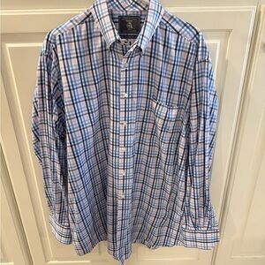 Maker & Company  Men's Plaid Button Down Shirt